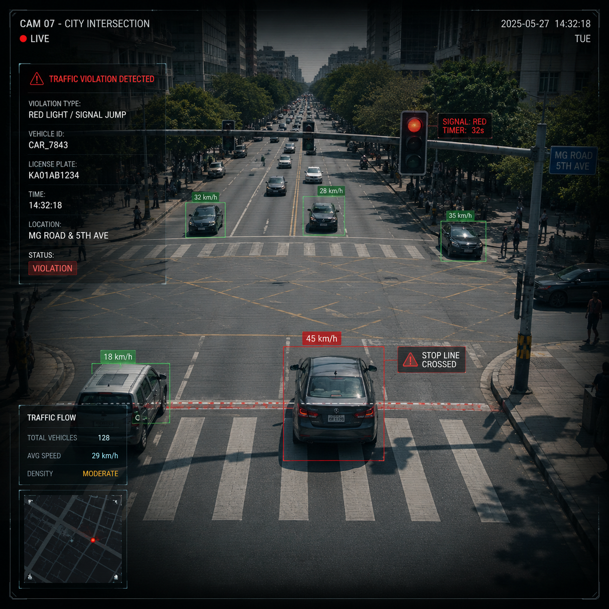 Traffic Violation Detection
